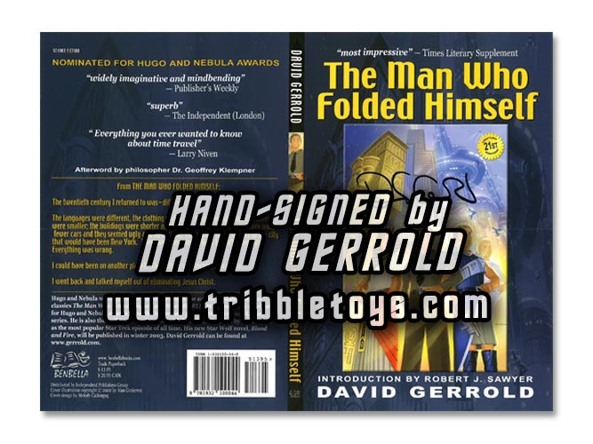 David Gerrold Signed Card